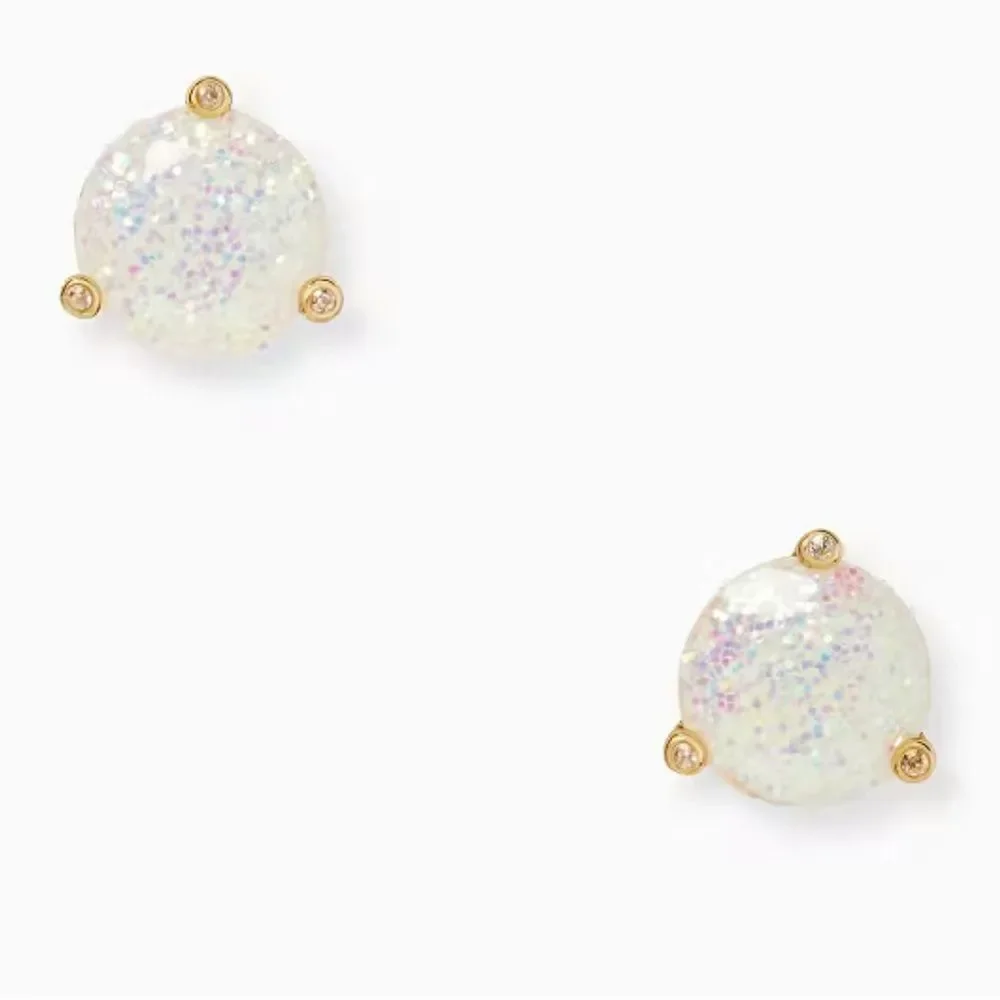 Kate Spade Rise and Shine Glitter Stud Earrings!